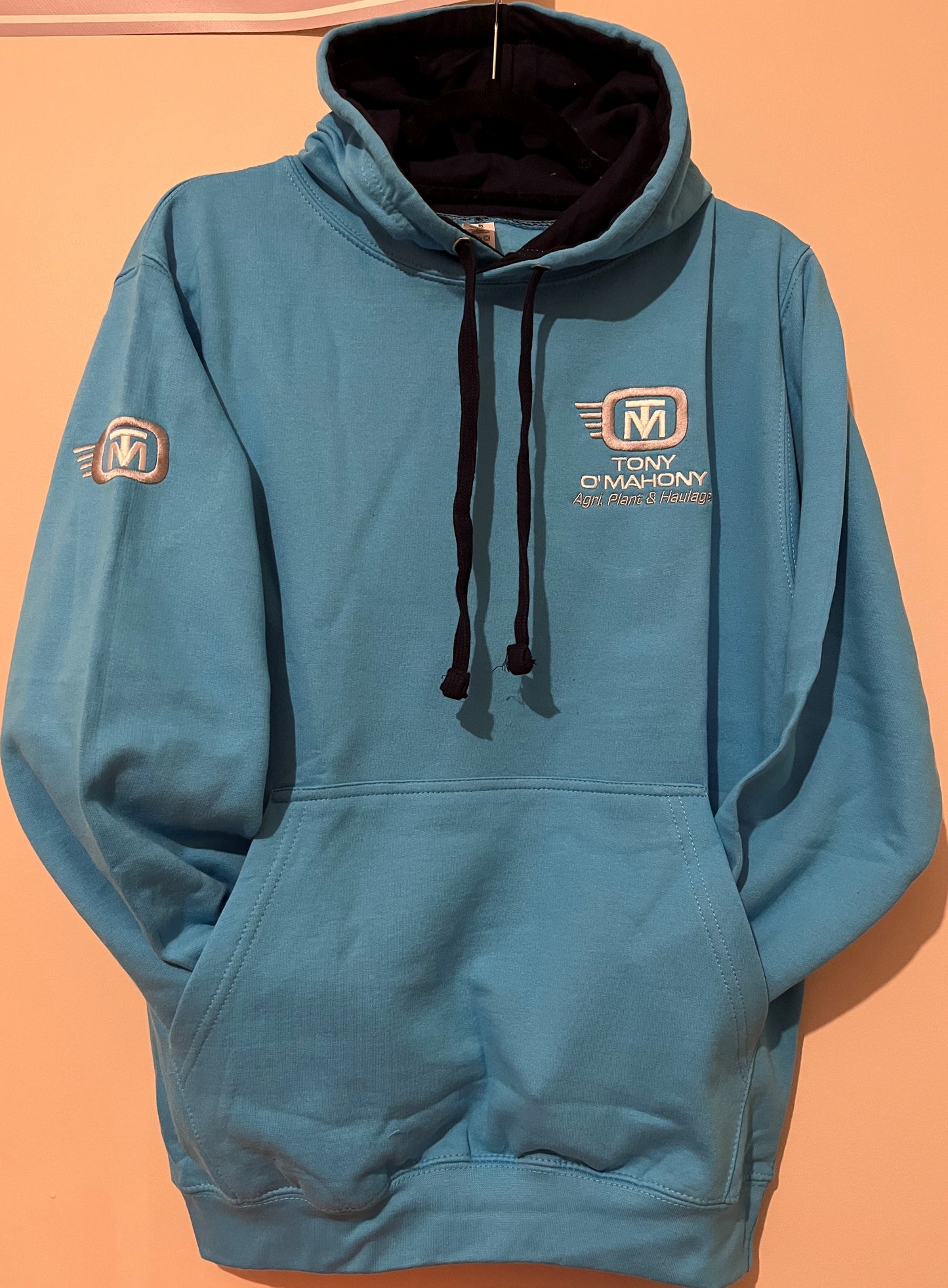 Adults Hawaiian Blue and Navy Hoody