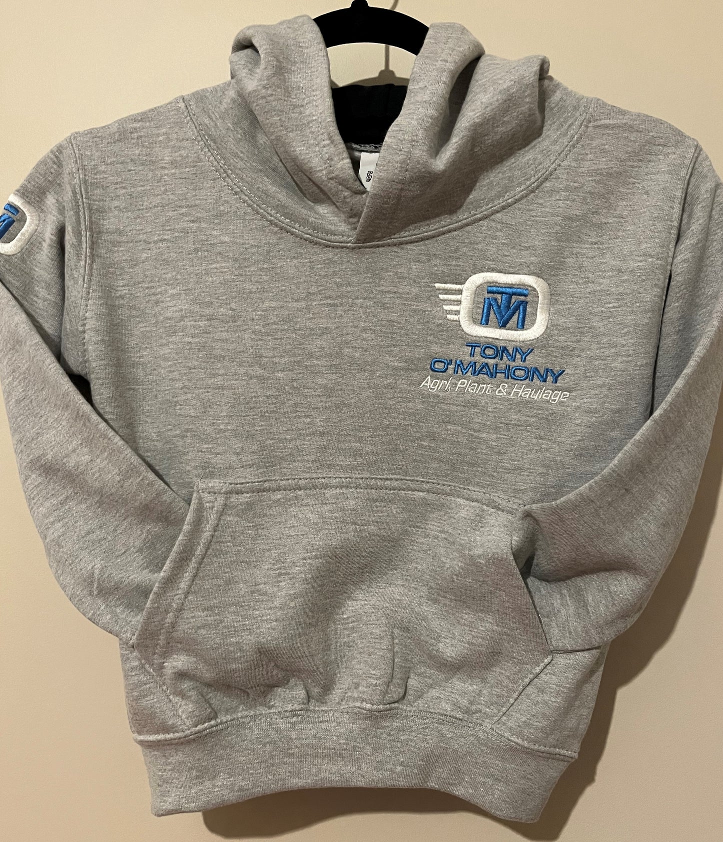 Kids Grey and Navy Hoody