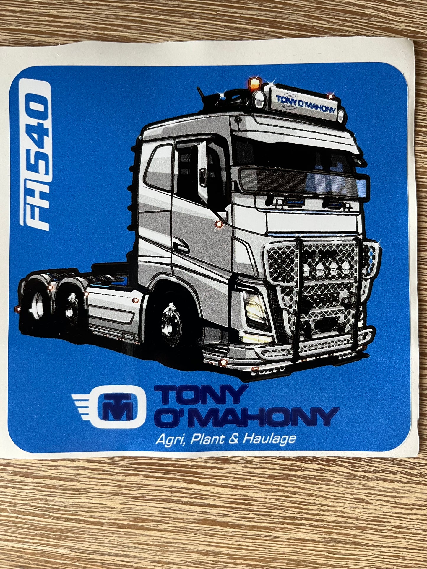 Sticker of Volvo FH540